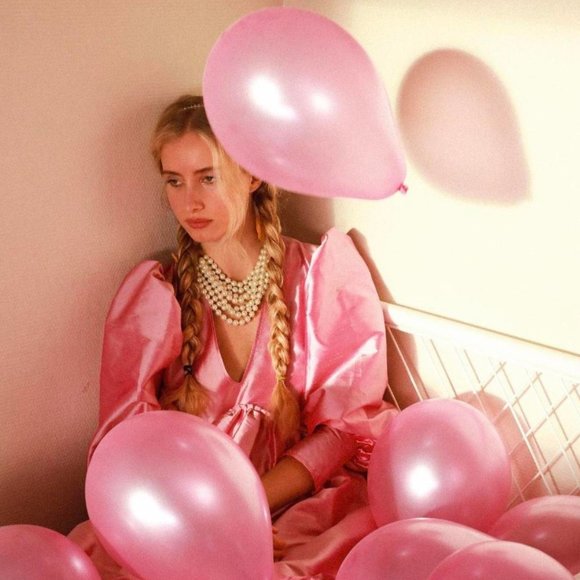 Maison Cleo Josephine Dress in Pink (34FR) - Picture 4 of 4